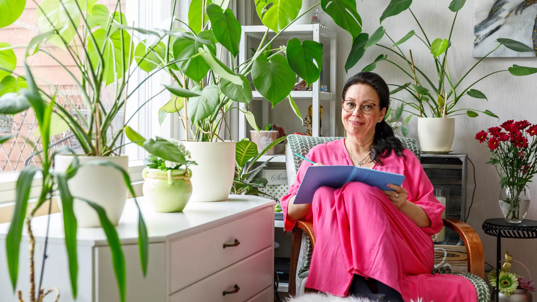 Viiden lapsen äiti Virpi, 49: ”Pyöritin arkea ja join koko ajan liikaa”
